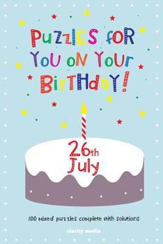 Paperback Puzzles for you on your Birthday - 26th July Book