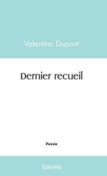 Paperback Dernier recueil [French] Book