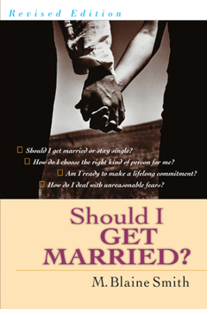 Paperback Should I Get Married? Book