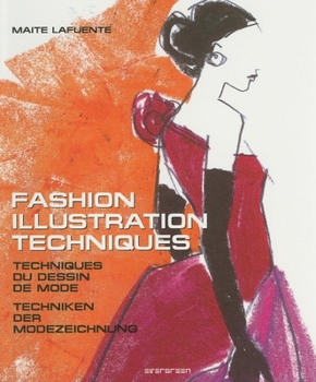 Paperback Fashion Illustration Techniques Book
