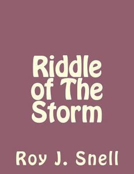 Paperback Riddle of The Storm Book