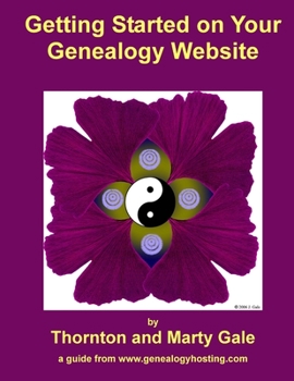 Paperback Getting Started on Your Genealogy Website Book