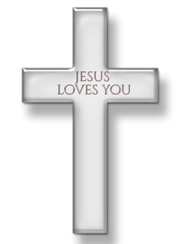 Paperback jesus cross loves you creative mega journal: Jesus loves you cross Book
