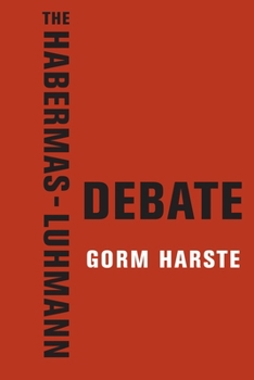 Paperback The Habermas-Luhmann Debate Book