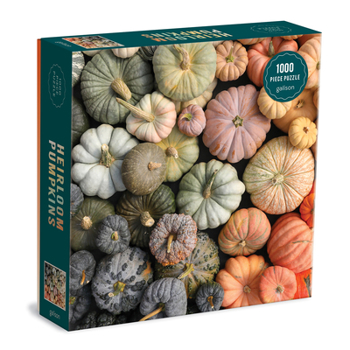 Misc. Heirloom Pumpkins 1000 Piece Puzzle in Square Box Book