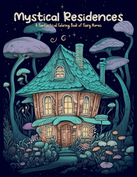 Paperback Mystical Residences: A Fantastical Floral Coloring Book of Fairy Homes for Adults and Teens Book
