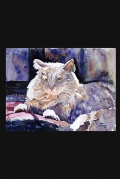 Leon, Grey Tabby  2020 Planner: aanual planner with yearly, monthly and weekly planner pages, watercolor, Grey Tabby, cat, feline,portrait