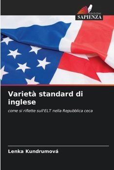 Paperback Varietà standard di inglese [Italian] Book