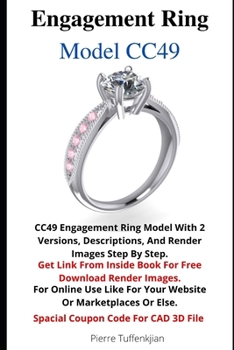 Paperback Engagement Ring Model CC49 Book