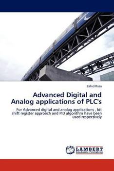 Paperback Advanced Digital and Analog Applications of Plc's Book