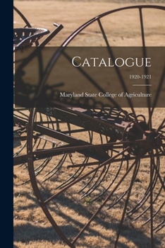 Paperback Catalogue; 1920-1921 Book