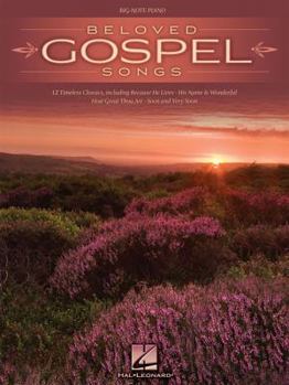 Paperback Beloved Gospel Songs: Big-Note Piano Book