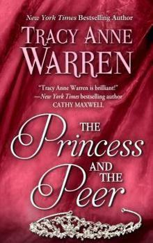 Hardcover The Princess and the Peer [Large Print] Book