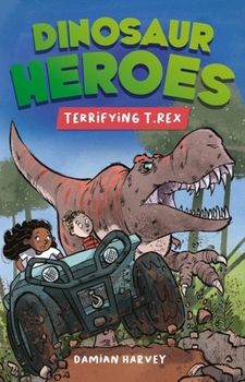 Paperback Dinosaur Heroes: Terrifying T. Rex Book