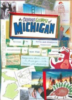 Hardcover A Curious Glimpse of Michigan Book