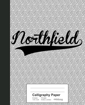 Paperback Calligraphy Paper: NORTHFIELD Notebook Book