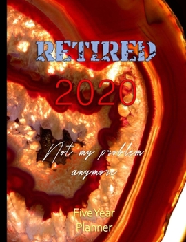2020-2024 Five Year Planner: Monthly Organizer And Five Year Planner Gifts - Tangiers Agate