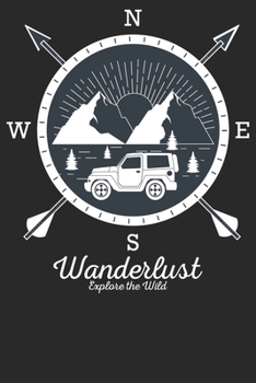 Wanderlust: Notizbuch DIN A5 Blanko 120 Seiten für Bergliebe Wanderer Berge Gebirge Berg Wandern Geschenkidee Geschenk Geburtstag Weihnachten Reise ... Notizheft Notizblock (German Edition)