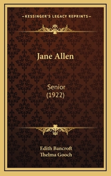 Jane Allen: Senior - Book #5 of the Jane Allen