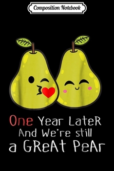 Composition Notebook: 1st Wedding Anniversary Gifts Funny Couple  Journal/Notebook Blank Lined Ruled 6x9 100 Pages