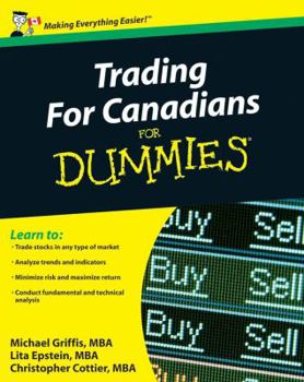 Hardcover Trading for Canadians for Dummies Book