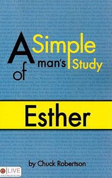 Paperback A Simple Man's Study of Esther Book