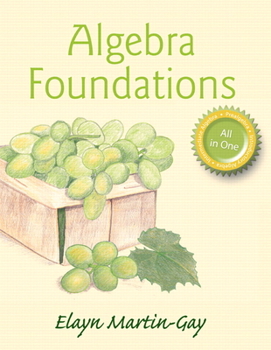 Algebra Foundations: Prealgebra, Introductory Algebra, & Intermediate Algebra