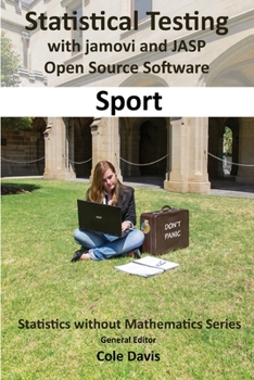 Paperback Statistical testing with jamovi and JASP open source software Sport Book