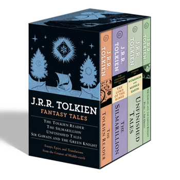Mass Market Paperback Tolkien Fantasy Tales Box Set (the Tolkien Reader, the Silmarillion, Unfinished Tales, Sir Gawain and the Green Knight): Essays, Epics, and Translatio Book