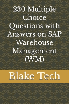 Paperback 230 Multiple Choice Questions with Answers on SAP Warehouse Management (WM) Book