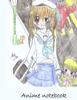 Notebook:anime note book: Notebook: Lined Notebook Journal - 100 Pages - Large (8.5 x 11 inches) Paperback