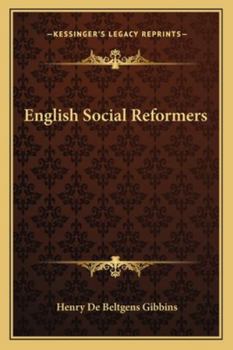 Paperback English Social Reformers Book