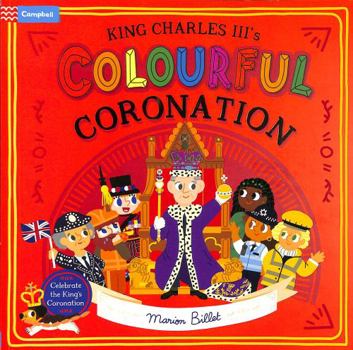 Paperback King Charles III's Colourful Coronation Book