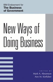 Paperback New Ways of Doing Business Book
