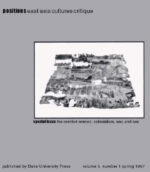 Paperback Comfort Women: Colonialism, War, and Sex Volume 5 Book