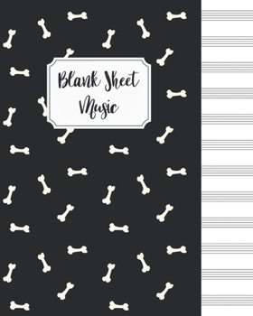 Blank Sheet Music Composition Manuscript Staff Paper Art Music Christmas Notebook Birthday Gift: Sheet Music Notebook / Journal Gift, 100 Pages, 8x10, Soft Cover, Matte Finish