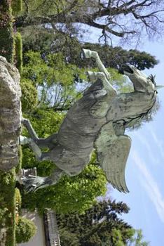 Paperback A Statue of Pegasus in Salzburg, Austria Journal: Take Notes, Write Down Memories in this 150 Page Lined Journal Book