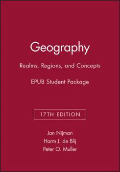 Paperback Geography: Realms, Regions, and Concepts, 17e Epub Student Package Book