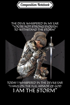 Composition Notebook: Christian Bible Verse Religious Cross Gifts Women Men Faith  Journal/Notebook Blank Lined Ruled 6x9 100 Pages