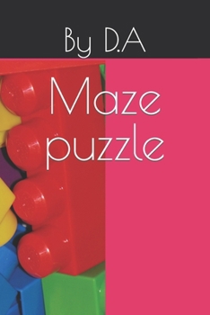 Paperback Maze puzzle Book