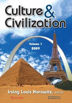 Hardcover Culture and Civilization: Volume 1, 2009 Book