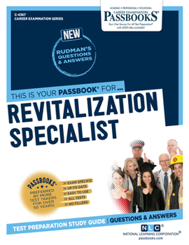 Paperback Revitalization Specialist (C-4367): Passbooks Study Guide Volume 4367 Book