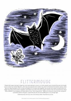 Tom Cox's Country Yokel Poster: Flittermouse (Tom Cox's Country Yokel Posters)