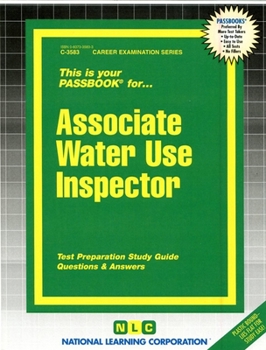 Spiral-bound Associate Water Use Inspector: Passbooks Study Guide Book