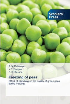 Paperback Freezing of peas Book