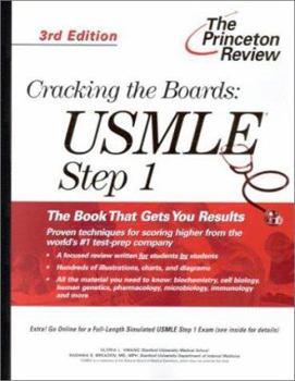 Paperback Cracking the Boards: USMLE Step 1, 3rd Edition Book