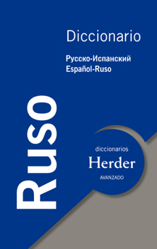 Hardcover Diccionario Avanzado Ruso [Spanish] Book