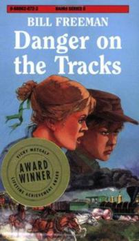 Paperback Danger on the Tracks Book