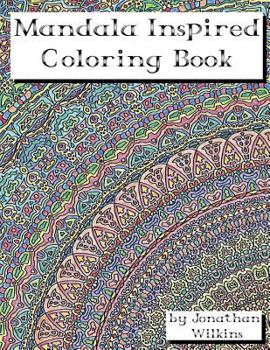Paperback Mandala Inspired Coloring Book