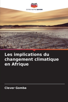Paperback Les implications du changement climatique en Afrique [French] Book